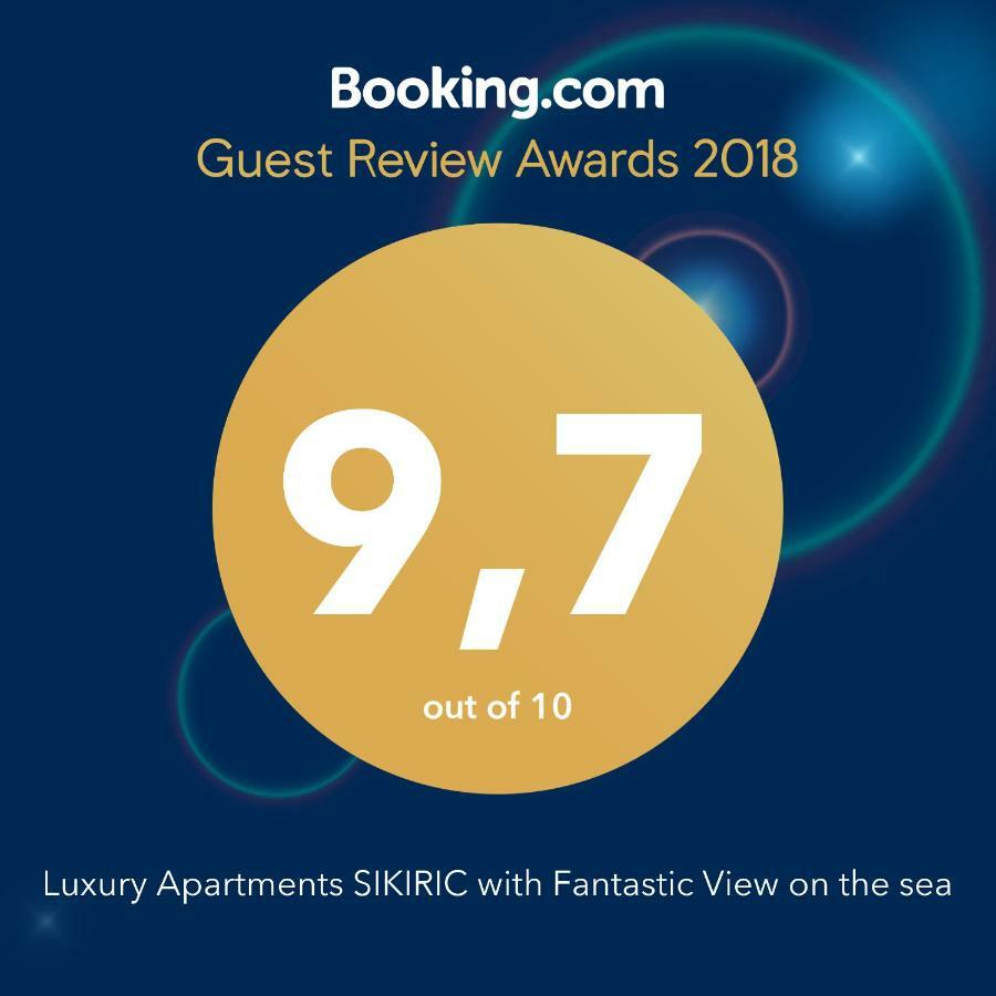 Luxury Apartments Sikiric With Fantastic View On The Sea Bibinje Exterior photo
